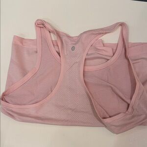 lululemon athletica Pink Racerback tank